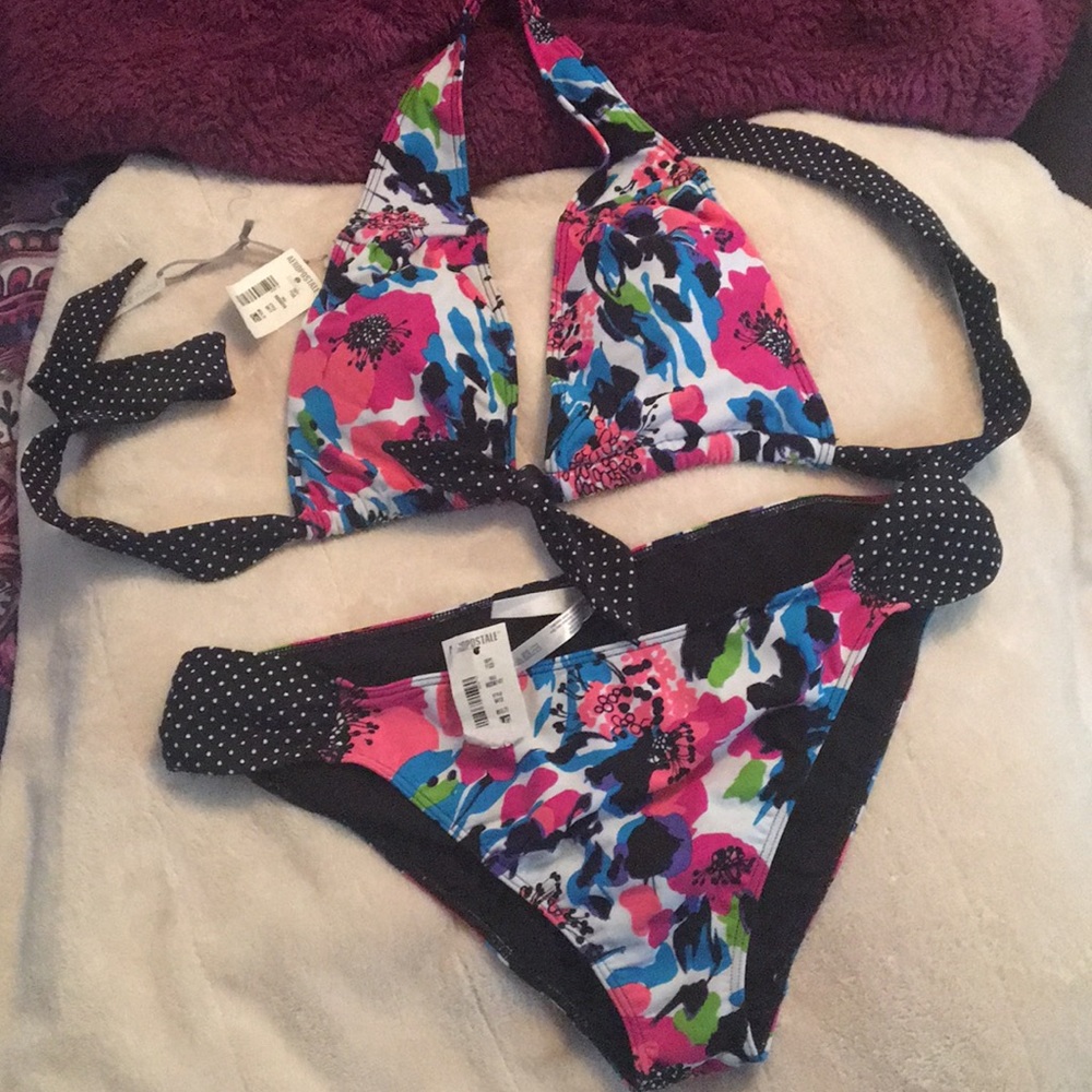 Aeropostale bikini top and bottom